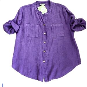 100% Linen Top from Italy